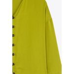 product_image_name-Marwa-قميص إيدن بياقة على شكل حرف V، لون كاكي/كاكي-3