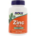 product_image_name-Now Foods-Zinc, 50 mg, 250 Tablets-1