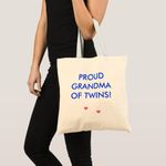 product_image_name-Generic-Tote Bag Grand-Maman proud of twins! Unique, haute qualité-1