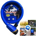 Antivol pour motos,vélo... bleu 2023