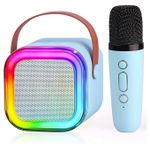product_image_name-Generic-Haut-Parleur Karaoké Bluetooth Avec Microphone Sans Fil-1