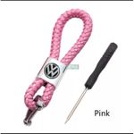 product_image_name-Generic-porte-clés métal tresse en cuir volkswagen logo volkswagen-2