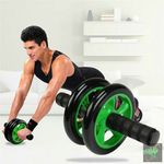 product_image_name-Generic-عجلة مزدوجة للبطن لتدريب البطن -معدات اللياقة البدنية المنزلية-عجلة أب للتمارين الرياضية-2