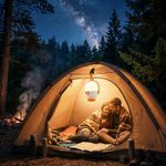 product_image_name-Generic-Lampe LED Multifonction Rechargeable – Éclairage Portable Puissant pour Camping, Maison et Urgences (Intérieur/Extérieur)-3