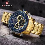 product_image_name-Naviforce-Montre Digitale Chronographe originale classique de luxe et sport métallique en acier inoxydable pour homme-5