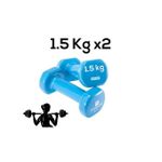 haltère fitness plastifier