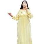 product_image_name-Generic-قميص نوم طويل نسائي من القطن القابل للتنفس، مثالي للنوم-2