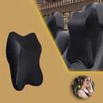 product_image_name-Generic-Coussin Appui-Tête Voiture Ergonomique – Oreiller de Cou Réglable en Mousse à Mémoire pour Conducteur & Passager – Soutien Lombaire et Nuque, Soulage les Douleurs, Noir-6