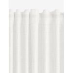 product_image_name-Generic-Rideau Blanc Cassé 140x245cm Polyester Recyclé Bande Renfort Crochets Facile à Ajuster Chambre Salon Bureau-2