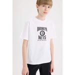 product_image_name-Defacto-تيشيرت NBA أولاد نص كم قصة عادية برقبة مستديرة-2