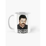 product_image_name-Generic-LA FEMME DE L'ANNÉE - RON SWANSON Mug classique-2