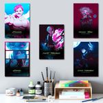 product_image_name-Generic-Unique Main Anime Characters, Collection 2, 12 Poster A5-3