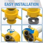 product_image_name-Generic-5PCS Kit Filetage Tuyau PVC – Outil Manuel Plastique Facile-4