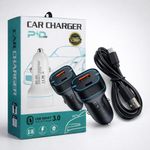 product_image_name-Generic-Chargeur Allume-Cigare Voiture 38W PD + Quick Charge 3.0 Double Port USB et Type C-5
