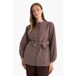 product_image_name-Defacto-تونك بأكمام طويلة من الفلانيل المربعة بقصة عادية-5