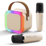 product_image_name-Generic-Mini Enceinte Karaoké LED Arc-en-Ciel–  moèdle K12-1