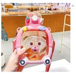 product_image_name-Generic-زجاجة ماء بتصميم رائع على شكل دب للفتيات، مانعة للتسرب، مع تصميم كرتوني لطيف، بسعة كبيرة (1 لتر)، مثالية كهدية عيد ميلاد للأطفال.-2