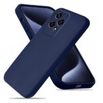 Case Coque silicone bleu pour Honor 200 Lite 5G