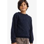 product_image_name-Defacto-بلوفر قصة عادية برقبة مستديرة-3