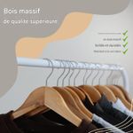 product_image_name-Generic-مجموعة من العلّاقات الخشبية الأنيقة والمتينة للخزانة-2