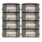 product_image_name-Generic-Ensemble 8 Sacs de rangement de vêtement, draps, couettes, couverture...  Avec Fenêtre transparante-1