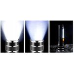 product_image_name-Generic-مصباح جيب تكتيكي قابل لإعادة الشحن 2 في 1: LED بقوة عالية P50 وإضاءة COB.-4