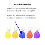 product_image_name-Generic-Rfid 10 Pièce, Porte-clés 125KHz EM4305 Lire et Réécrire-2