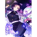 بوستر  Kochou Shinobu Demon Slayer Tanjiro Anime Painting style Poster Chambre بوسترات