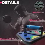 product_image_name-Generic-Planche de Pompes à Code Couleur - Équipement de Fitness Portable Antidérapant pour Hommes et Femmes-4