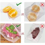 product_image_name-Generic-Lot de 2 rouleaux de sacs de congélation pour aliments - plastique transparent pour conserver les aliments au frais-4