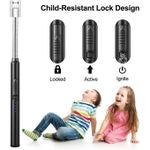 product_image_name-Generic-ولاعة كهربائية قابلة لإعادة الشحن مع كابل USB، ولاعة إلكترونية بدون لهب مقاومة للرياح للمطبخ، والشواء، والشموع، والموقد الغازي، والشواية، والألعاب النارية،-4