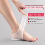 product_image_name-Generic-Protège-talon Augmentation de taille jusqu’à 3.5 cm Bas en silicone 100 %-2