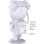 product_image_name-Generic-Astronaute Galaxy Projecteur, Veilleuse Étoile LED Plafond Éclairé avec Télécommande-6