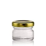 product_image_name-General-40 Mini bocaux ,mini pots en verre pour Safran, Gelée Royale...Favola (30 ml)-1