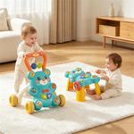 Generic Trotteur Bébé 2 en 1 avec Table d'Activités Interactive - image 2
