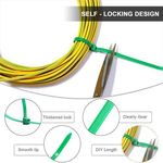 product_image_name-Generic-Attaches nylon transparentes pour câbles autobloquantes 4,7 x 400 mm, pack de 100-2