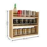 product_image_name-Generic-رف حائط للمطبخ 3 مستويات 50×42×12 سم رف مطبخ-2