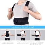 product_image_name-Generic-Bande Médicale Correction Posture : Dos Droit & Amélioration de la Posture - Ajustable & Unisexe-3