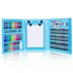 product_image_name-Generic-Coffret d'Art Pliable de 208 Pièces Fournitures pour Artistes Débutants Mallette de Dessin et Coloriage DIY Cadeau-2