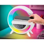 product_image_name-Generic-Lampe de table LED intelligente avec chargeur sans fil, lumière LED réglable, réveil avec lumière et haut-parleur Bluetooth-4