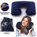 product_image_name-Generic-وسادة عنق سفر قابلة للنفخ - وسادة عنق على شكل حرف U للطائرة، السيارة والمنزل - راحة مثلى، دعم للعنق، مدمجة وعملية للسفر والاسترخاء-2