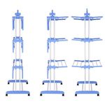 product_image_name-Generic-Sèche-serviettes Support Séchage De Vêtements à 3 Niveaux,Cintre De Sèche-Linge Pliable-2