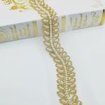 product_image_name-Generic-dentelle perlée pour robe de mariée, applique de perle de broderie, 4.5 mètres-4