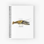 Rusty Crayfish  Invasive Species Spiral Notebook Bloc note