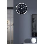 product_image_name-Rhythm-Cadran noir - CMG589NR03 - Silencieuse - Diametre 33cm-4