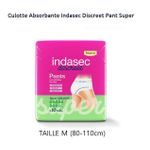 product_image_name-INDASEC-10 سراويل ماصة ديسكريت بانت سوبر مقاس M (80-110 سم) مستوى الامتصاص 8 قطرات-1
