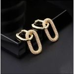 product_image_name-Generic-Boucles d’Oreilles Géométriques Élégantes avec Strass Scintillants – Bijoux Féminins Raffinés pour Tenues Chic & Tendance-4