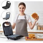 product_image_name-Generic-Gaufrier compact avec plaques antiadhésives pour 2 gaufres -1