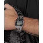 product_image_name-Casio-Affichage de la carte du monde - Vintage Collection - Bracelet en acier argentee-2