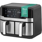 product_image_name-HEINRICH'S-air fryer Double - heteluchtfriteuse - 2 x 4.5 liter HFR 8214 -1